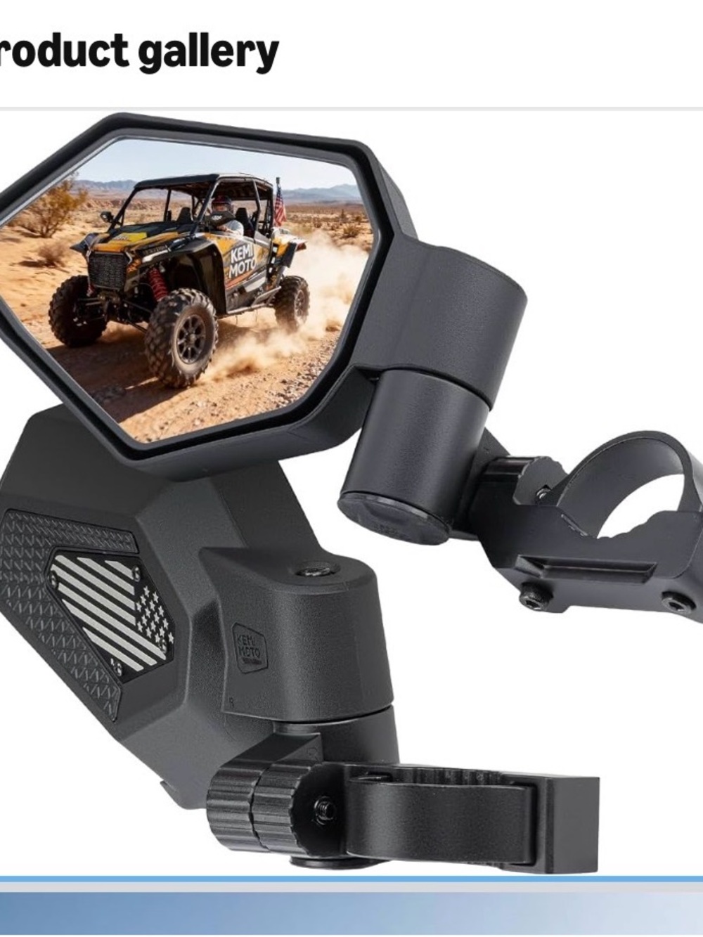 KEMIMOTO UTV Side Mirrors